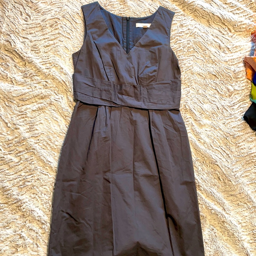 Ann Taylor Loft gray dress size 2